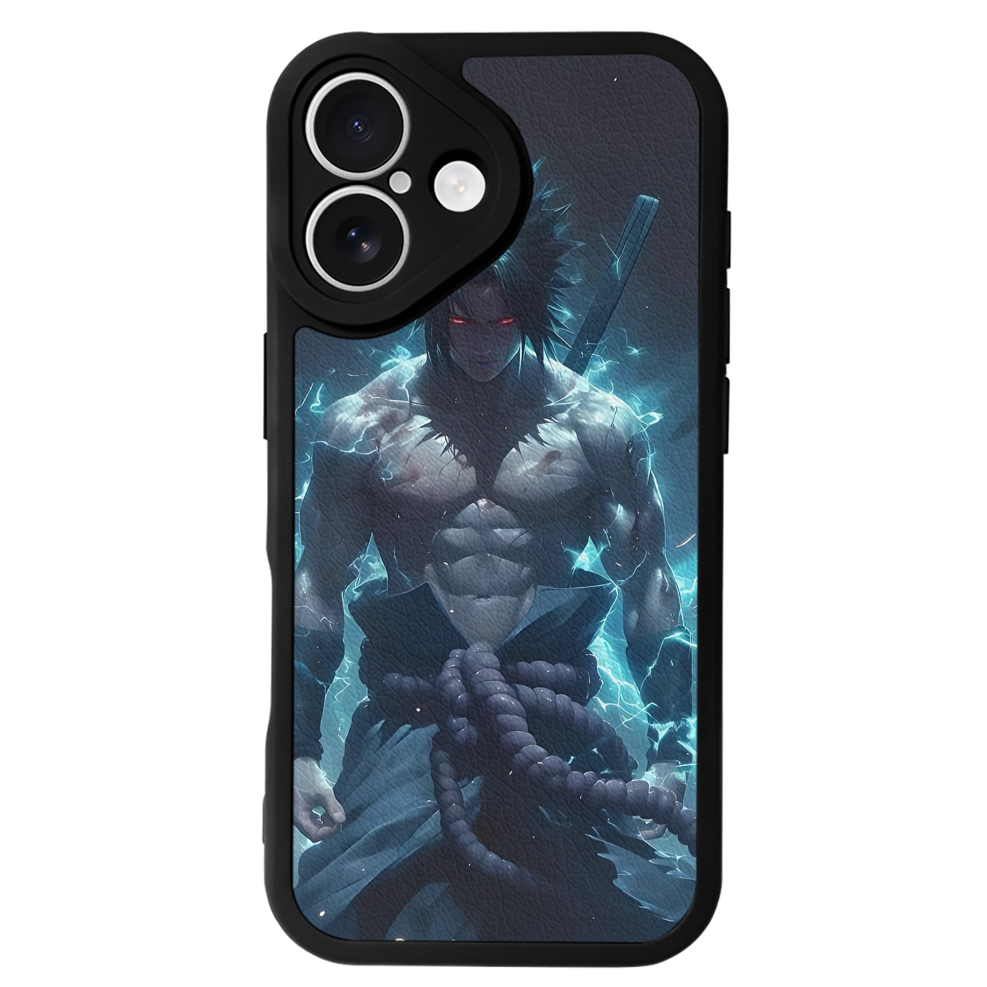 （画像用） NARUTO -ナルト- NARUTO -ナルト- 疾風伝 【iPhone 16シリーズ対応】シリコンスマホケース（レザー調） 材質：シリコン